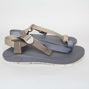 Chaco Bodhi Classic Sandals Earth Gray Beige Adjustable Strap Men's Size 14 New